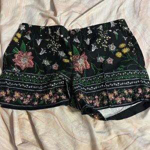 Black shorts